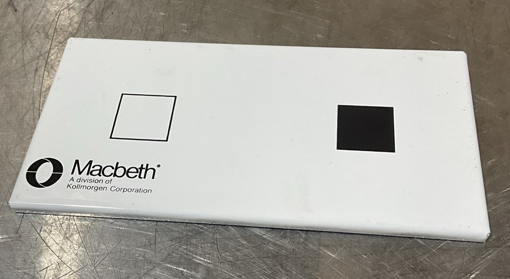 Macbeth ￼Calibration Reference Plate PN 29001402
