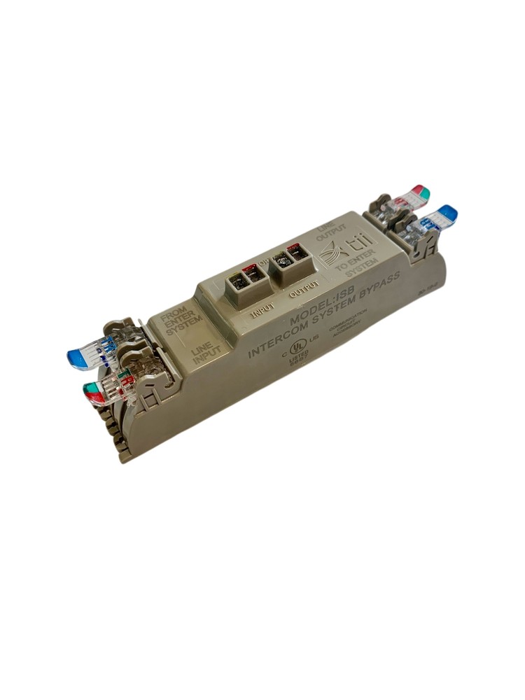 Tii Technologies ISB Intercom System Bypass Switch 64021001