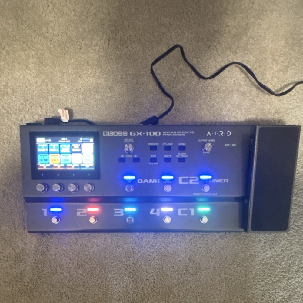 Boss GX-100 Guitar Effects Processor GX 100