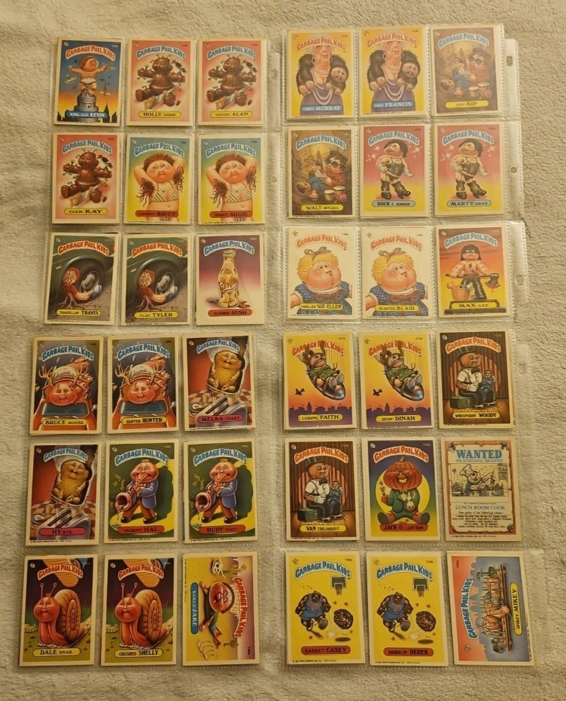 GPK Lot Series 3-9 Including CGC Graded Errors