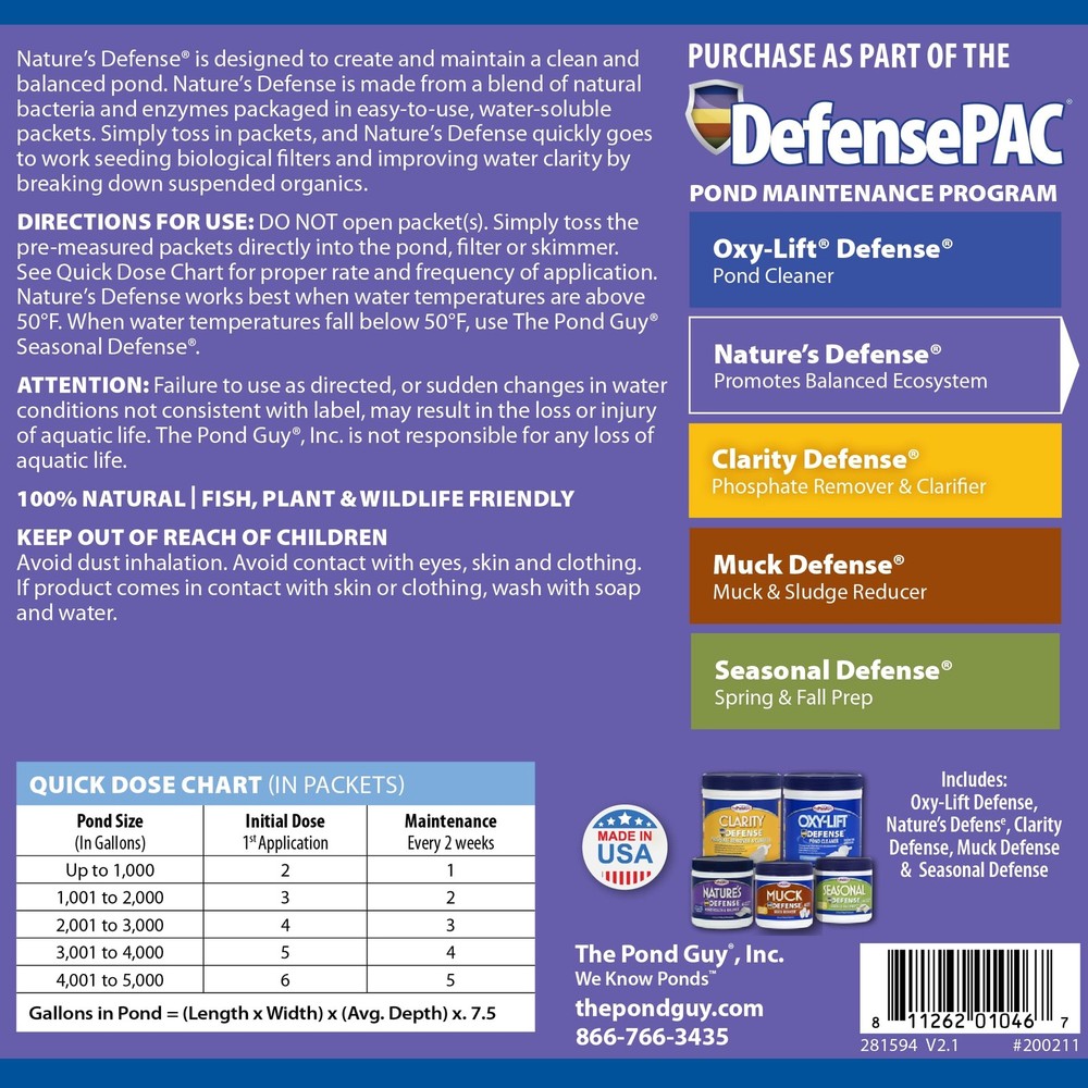 Nature's Defense 96 Packets