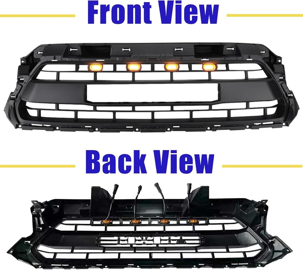 Front Grille Compatible with 2012 2013 2014 2015 Tacoma, Replacement Grill TRD S