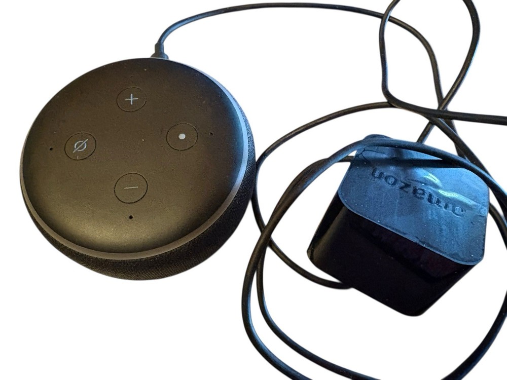 Amazon Echo Dot (3rd Generation) Smart Speaker with Alexa - Charcoal Untested