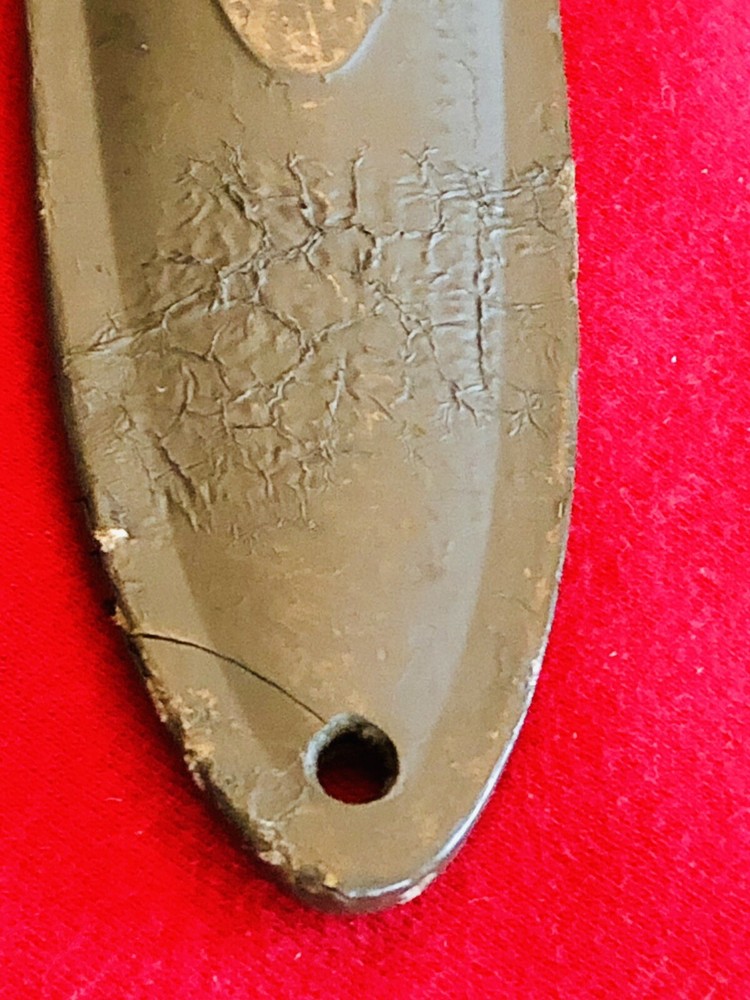 WW2 US M3 IMPERIAL CUSTOMIZED (MARKED ON BLADE) & USM8 SHEATH