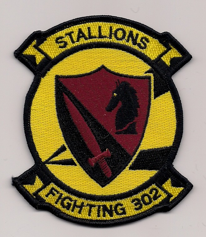 VF-302 STALLIONS FIGHTER SQN patch