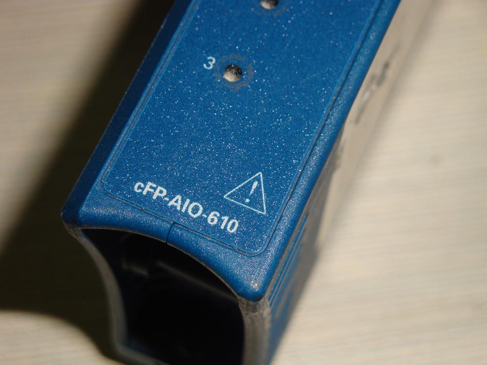 NI cFP-AIO-610 4-Ch Analog Input/Output Module For Compact FieldPoint