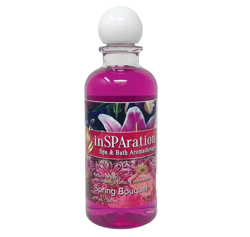 inSPAration Aromatherapy Liquid for Hot Tub, Bath & Spa - Spring Bouquet