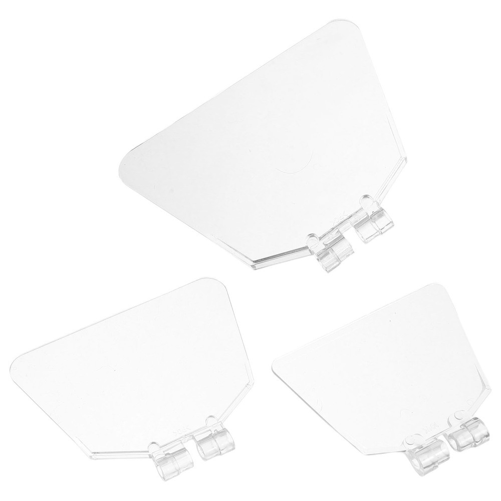 3 Pcs Clear Plastic Grinder Eye Shield Guards Protective Bench Grinder Eye