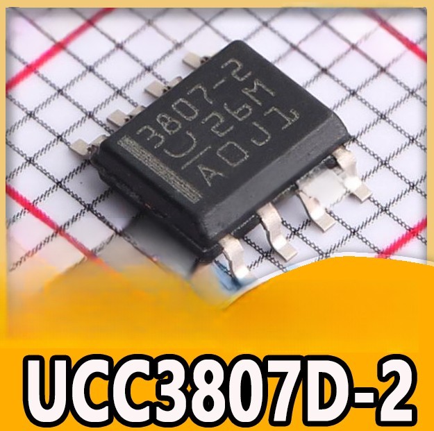 10PCS switch control chip UCC3807D-2 UCC3807-2 patch SOP8