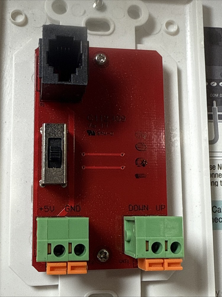 Draper C112.109 Wall Control Switch Low Voltage New