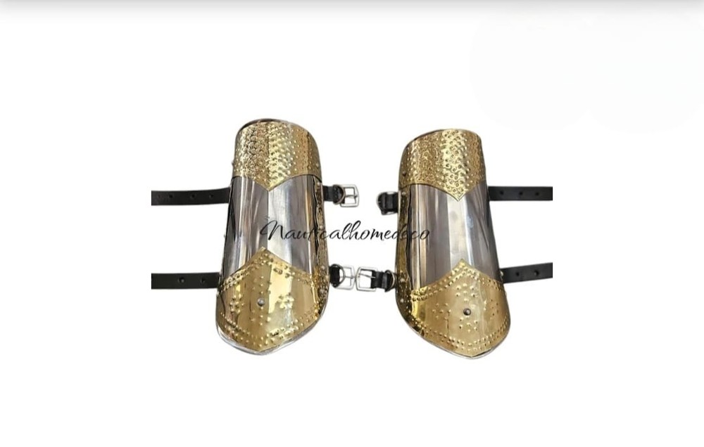 Custom Engraved Arm Guard Medieval Knight Armor Bracer Set-Personalized Gift