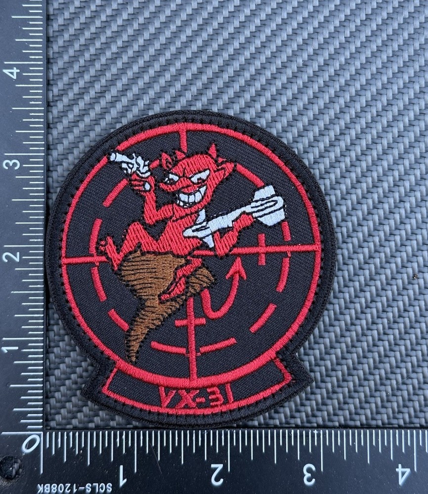 VX-31 DUST DEVILS Flight Test TOP GUN Maverick Movie Squadron Navy Jacket Patch
