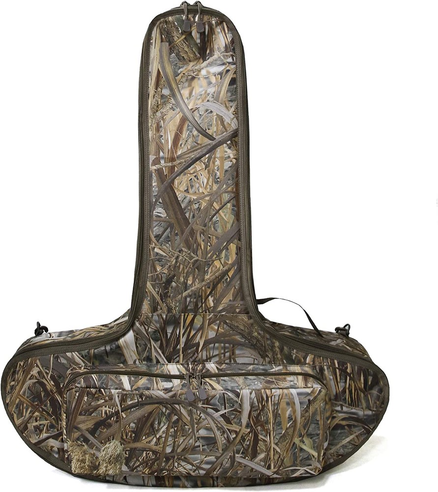 Soft Crossbow Case,Camo Padded Archery Bow Carrier Bag with Backpack Straps for