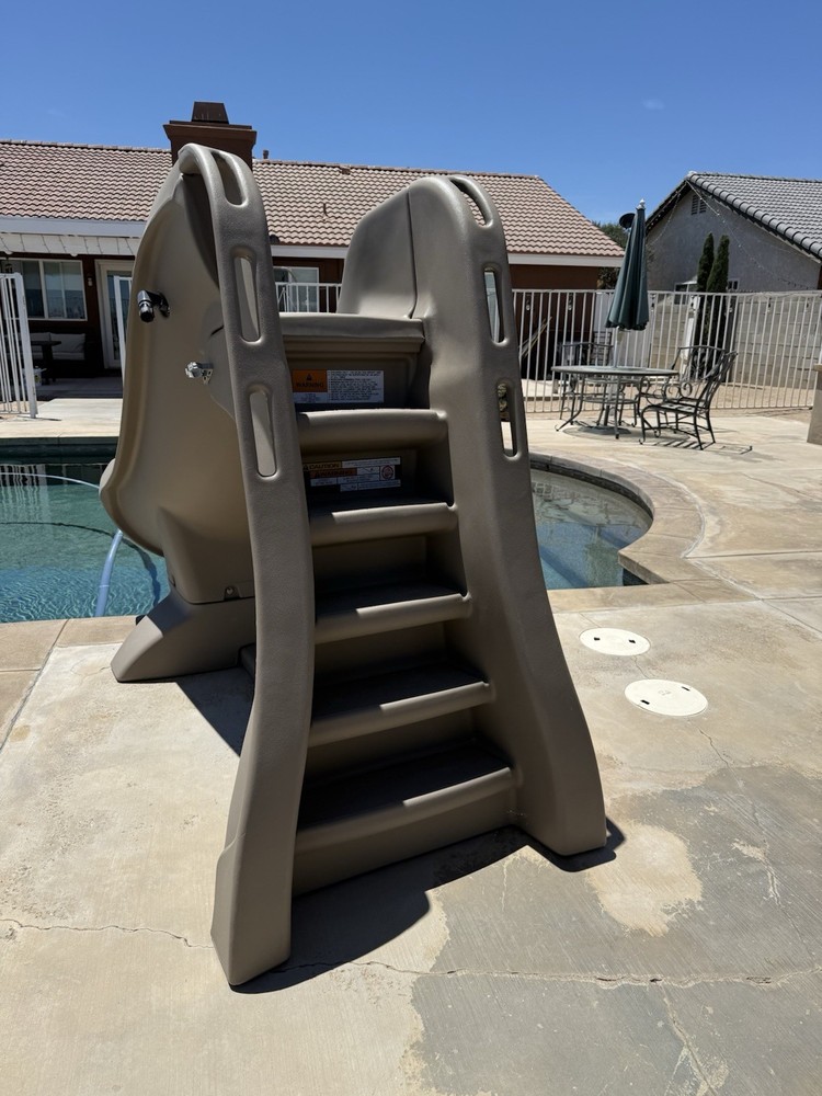 Slide Away Pool Slide