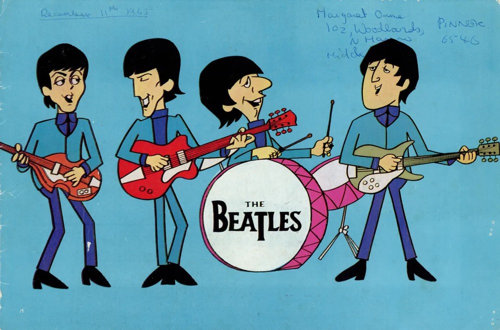 The Beatles Moody Blue’s Show Programme 1965