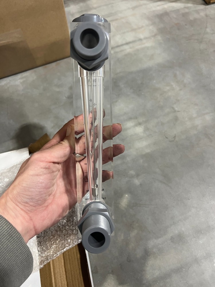 Panel Mount Flow Meter - 2-10 GPM
