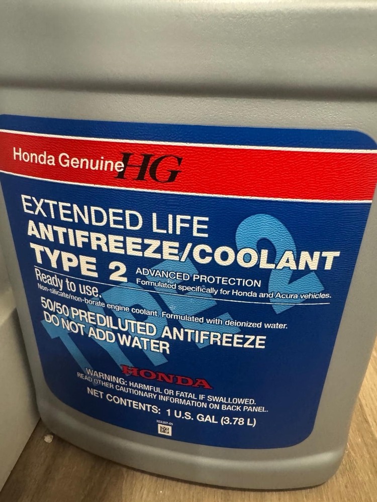 Antifreeze Coolant