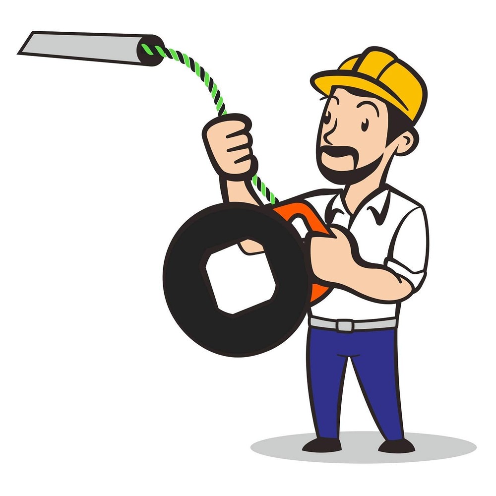 100FT Fish Tape Wire Puller, Polyester Threader with Leader Tip, 6mm Conduit