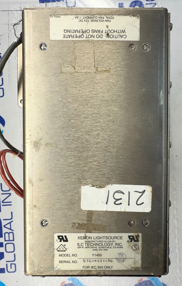 Perkin Elmer ILC Technology Y1455 Xenon Light Source