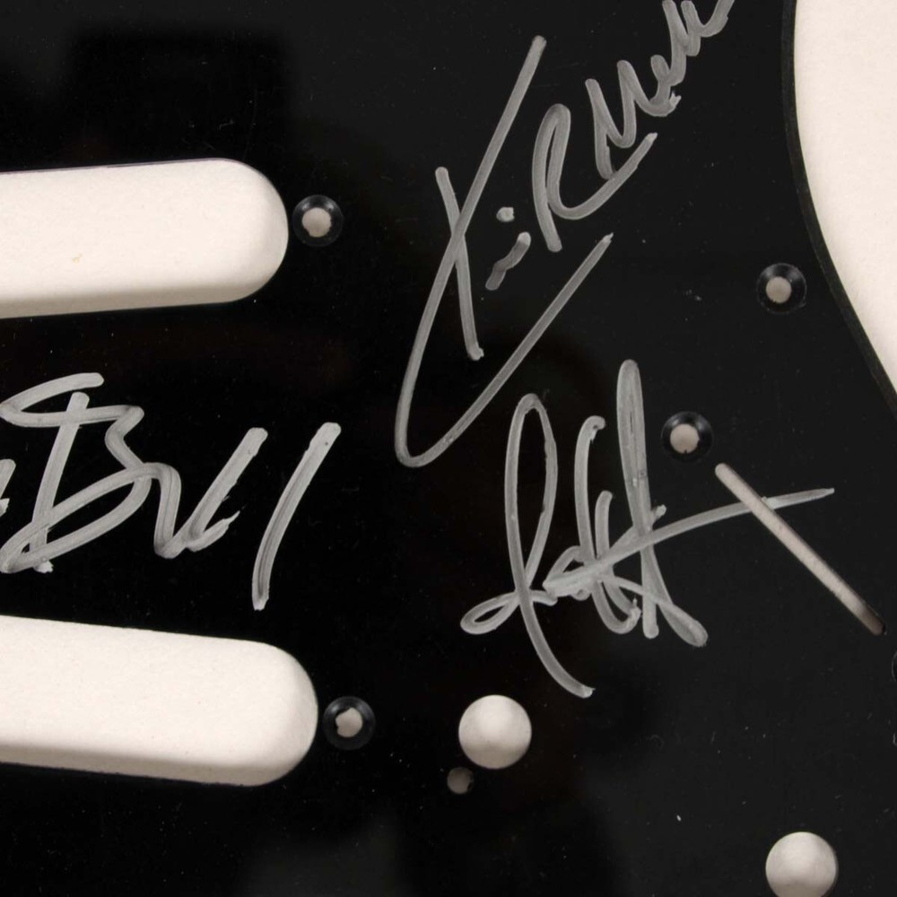 Fuel Signed Pickguard 2010 COA JSA Cert & Sticker