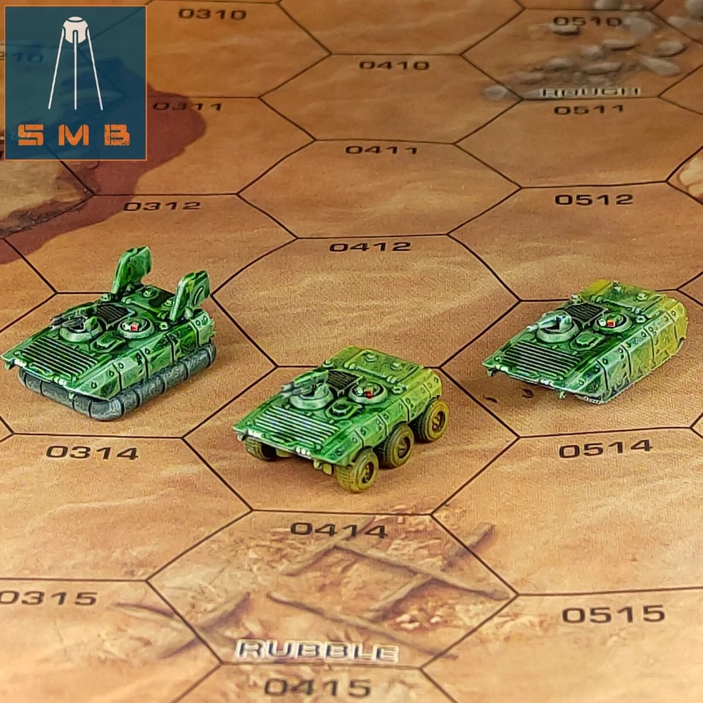APCS x3 - Alternate Battletech Model - By Sir Mortimer Bombito