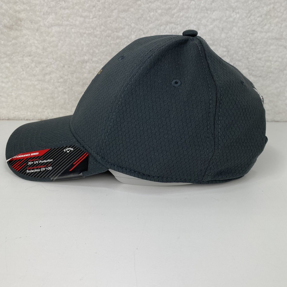 Callaway Golf Performance Series Adjustable Hat Grey Cap UV Protection NWT