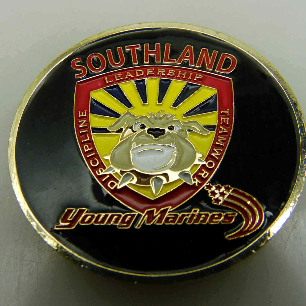 USMC SOUTHLAND YOUNG MARINES CHALLENGE COIN