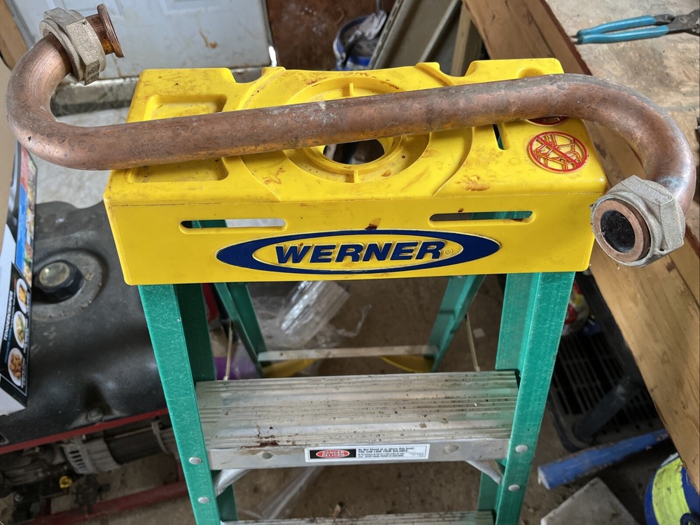 1” Copper S bar For Tandem Meter Setter