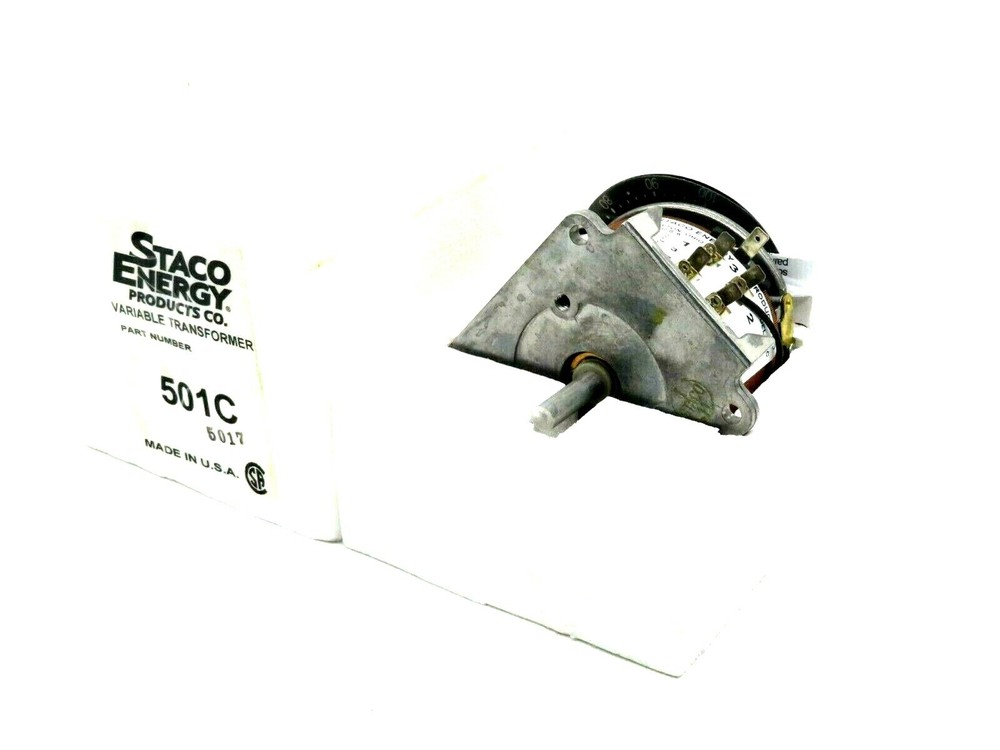 NEW STACO ENERGY 501C VARIABLE TRANSFORMER