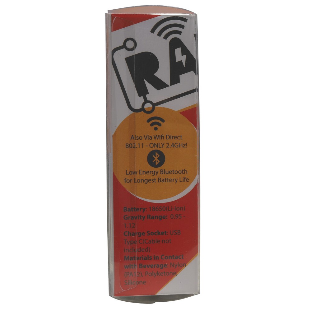 Green RAPT PILL Hydrometer & Thermometer Wifi Bluetooth Including 18650 Battery