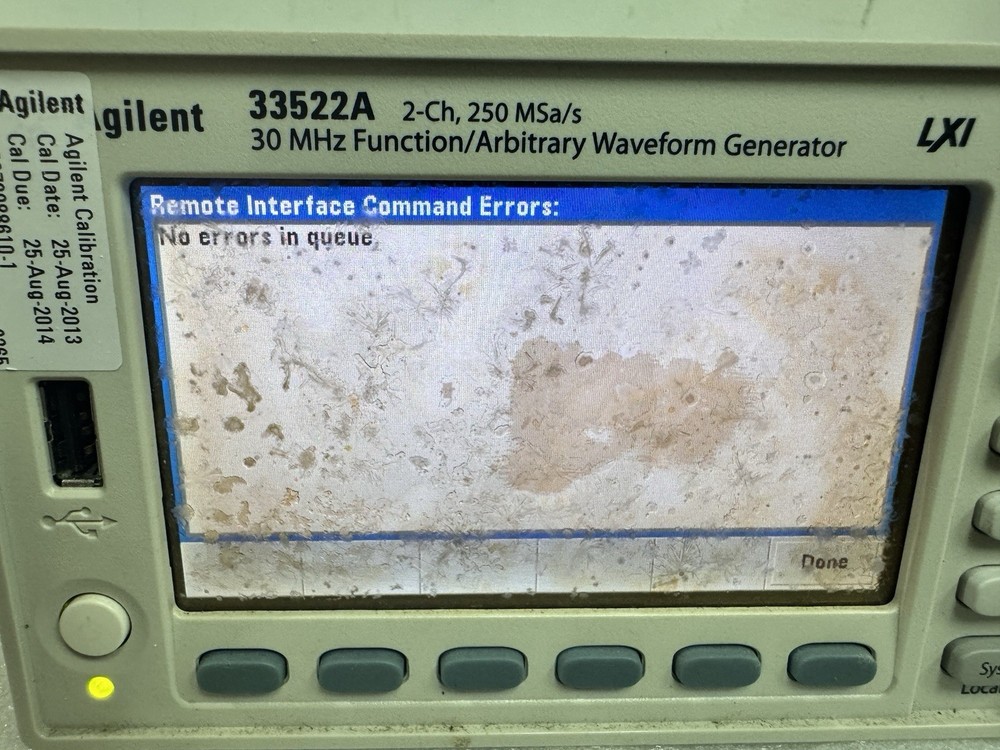 Agilent 33522A Function Generator /Arbitrary Waveform Generator, 30MHz,2CH