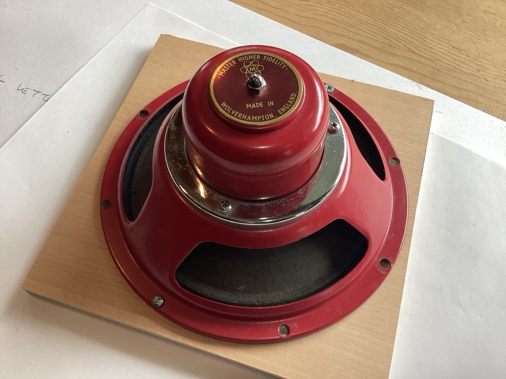 Master Higher Fidelity, 8 Inch Speaker, Highly Sought After W.E Clone