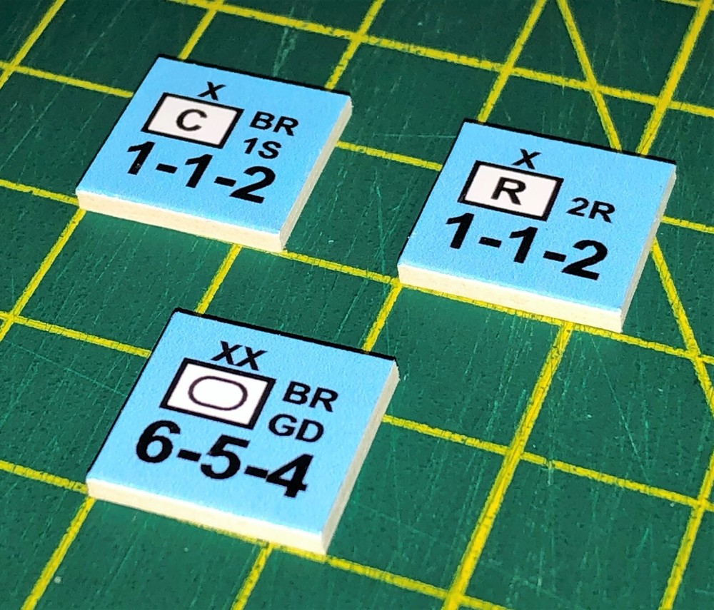 D-Day variant, Avalon Hill, 79 counters + Rules + Order of Battle