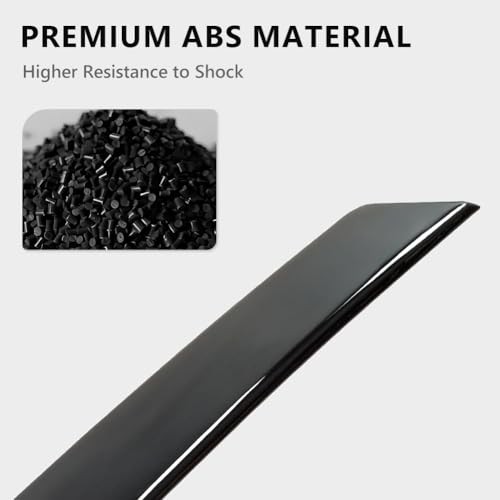 ABS Rear Spoiler Wings Compatible B: Glossy (Common) Style for E60 2004-2010