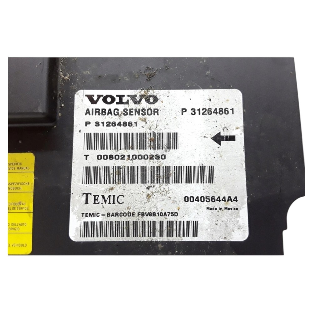 2008 VOLVO S80 ECU MODULE 31264861 OEM