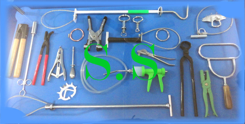 VETERINARY INSTRUMENTS KIT