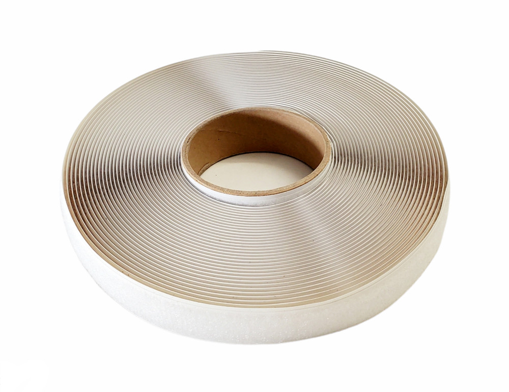 DUNLAP Industries 1" Wide Self-ADHESIVE "LOOP ONLY" - By The YARD - White