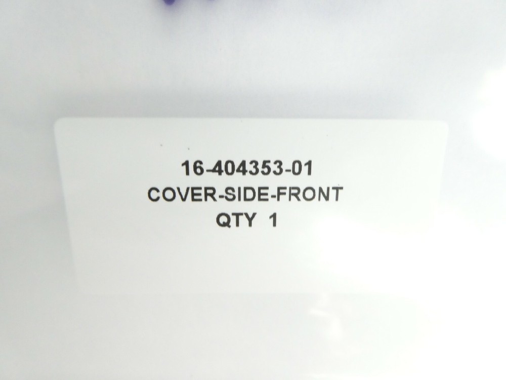 ASM Advanced Semiconductor Materials 16-404353-01 Cover Side Front New Surplus