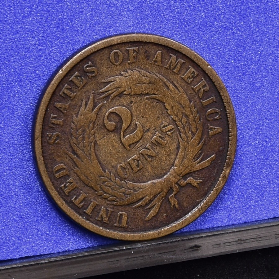 1866 Two Cent Piece - Good (#59535-L)