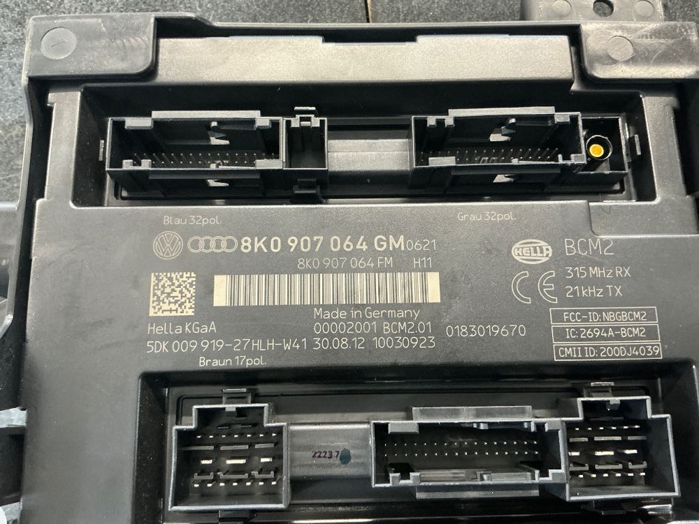 A5 AUDI 2013 Chassis ECM 468946