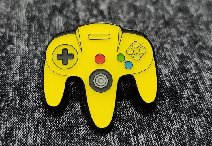 Nintendo 64 Banana Yellow Controller Pin