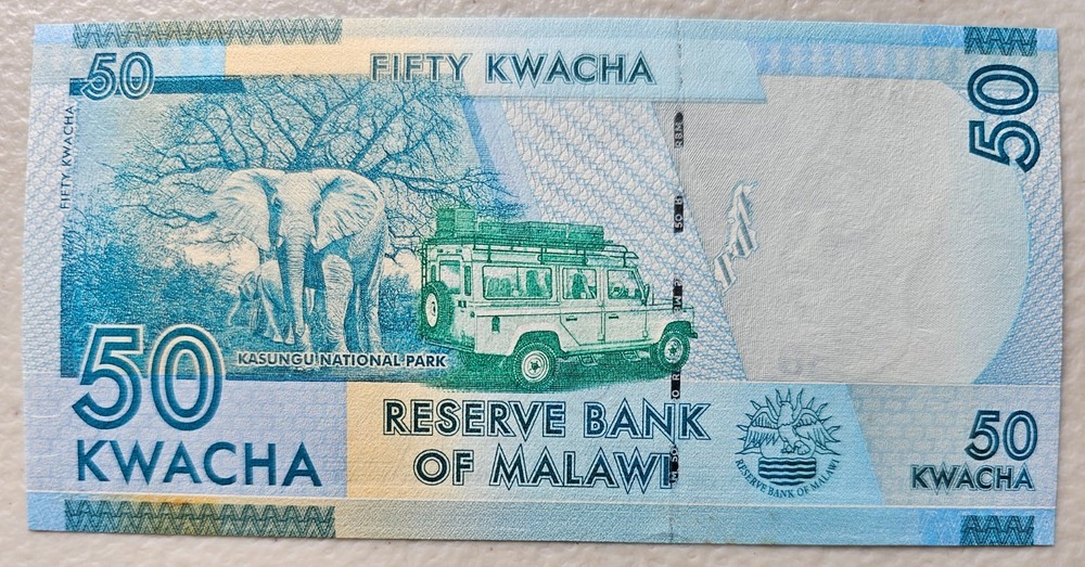 Malawi 50 Kwacha 2012 Unc