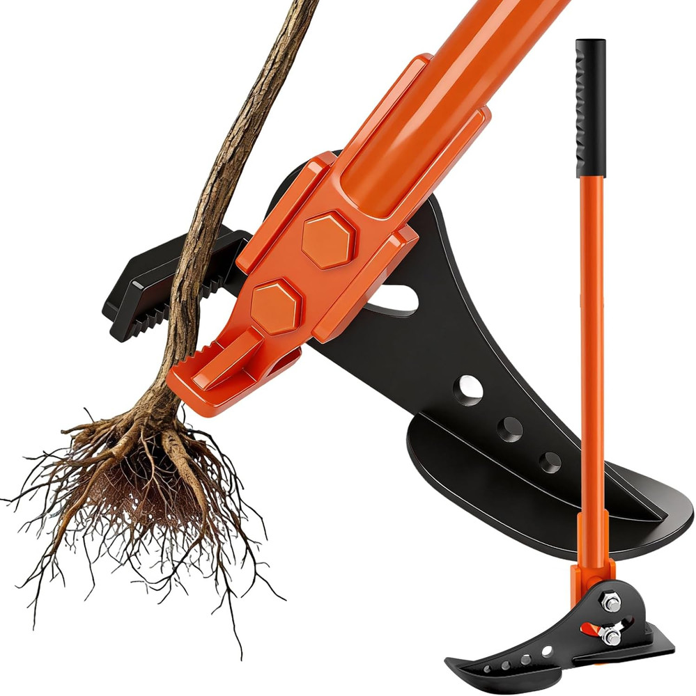 Heavy-Duty Tree Puller and Stump Puller Tool, 100% High-Strength Manganese Steel