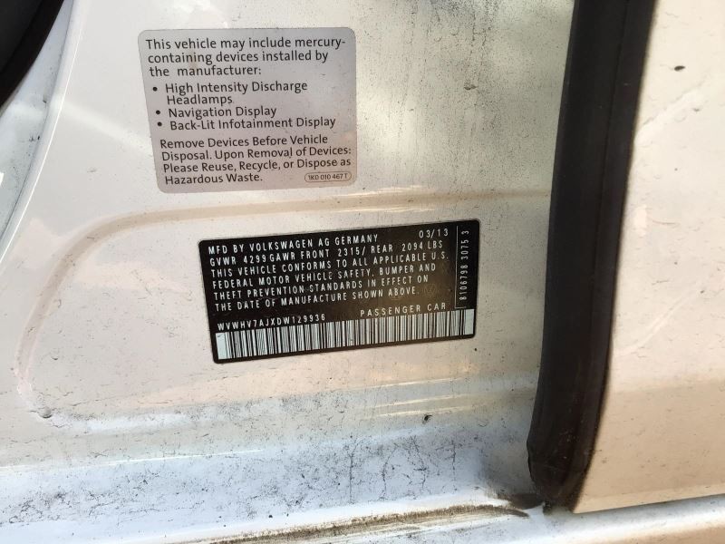 Fuse Box Engine Compartment Hatchback Fits 00-14 GOLF 3478576