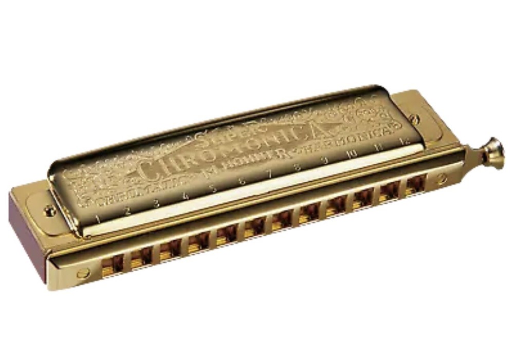 Hohner Super 270/Chromonica Gold. C270/48 Harmonica | NEW |.