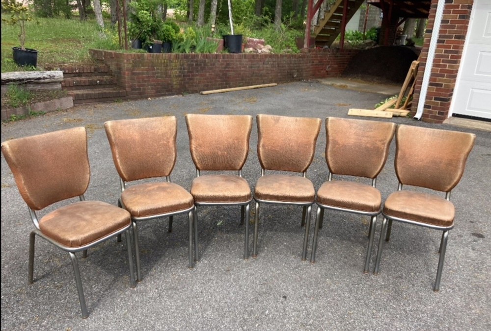Vintage Spartan Kitchen Chairs