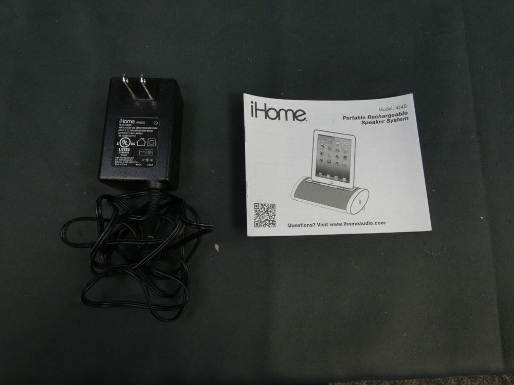 iHome iD48 iPhone Dock for iPhone with 10pin Lightning Connector