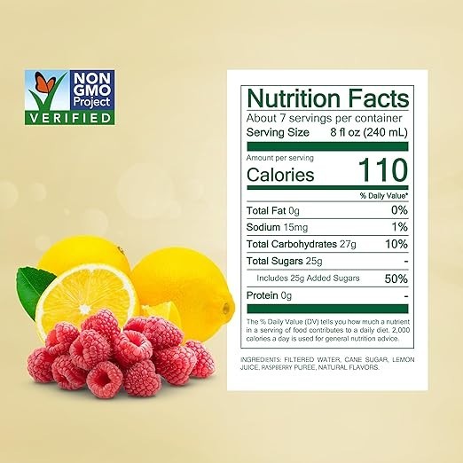 Simply Lemonade with Raspberry All Natural, 52 Fl Oz Bottle