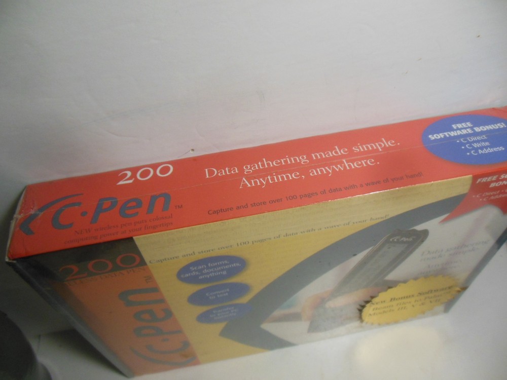 C Pen 200 Wireless Data Pen C Technologies Mostly Sealed Box