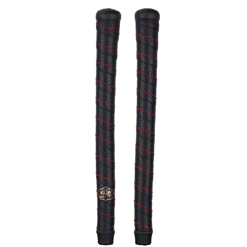 Grip Master Leather Golf Grip Midsize Black Corded – Qty Available 1-10